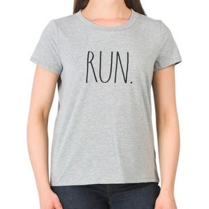 NWT Rae Dunn RUN T-shirt